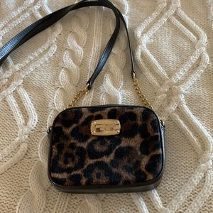 Leopard Print Crossbody purse